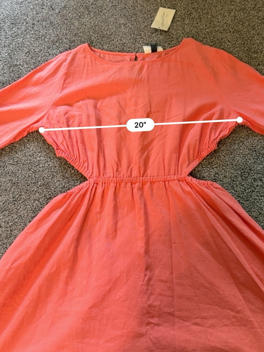 Universal Thread Coral Cutout Dress XL - Picture 6 of 10